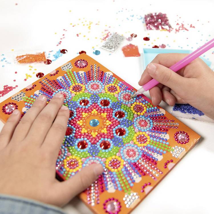 Totum diamond paint notebook Kaleidoscope Mandala (British brand)