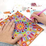 Totum diamond paint notebook Kaleidoscope Mandala (British brand)