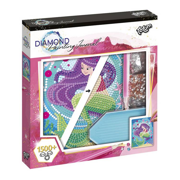 Totum diamond paint notebook mermaid 20.4x19x3cm - British product