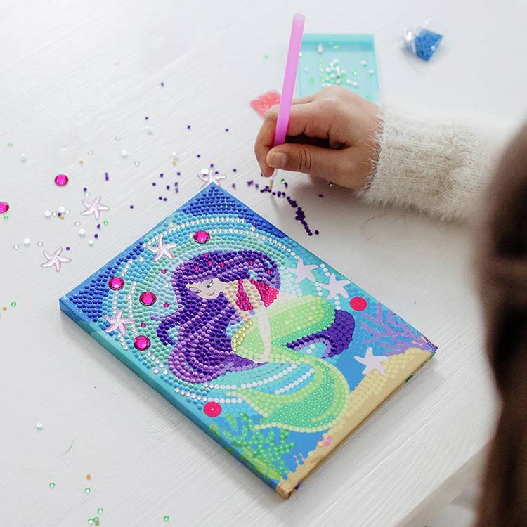 Totum diamond paint notebook mermaid 20.4x19x3cm - British product