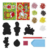 Totum Grinch diamond paint magnets craft set (British brand)