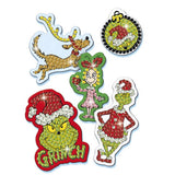 Totum Grinch diamond paint magnets craft set (British brand)