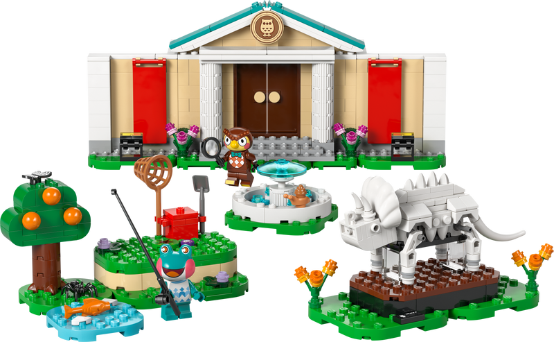 LEGO Animal Crossing Museum Collection set - British product