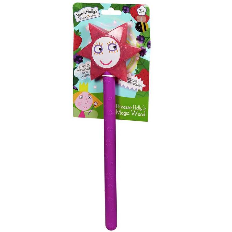 Ben & Holly's Princess Holly's Wand toy with lights and sounds, UK version