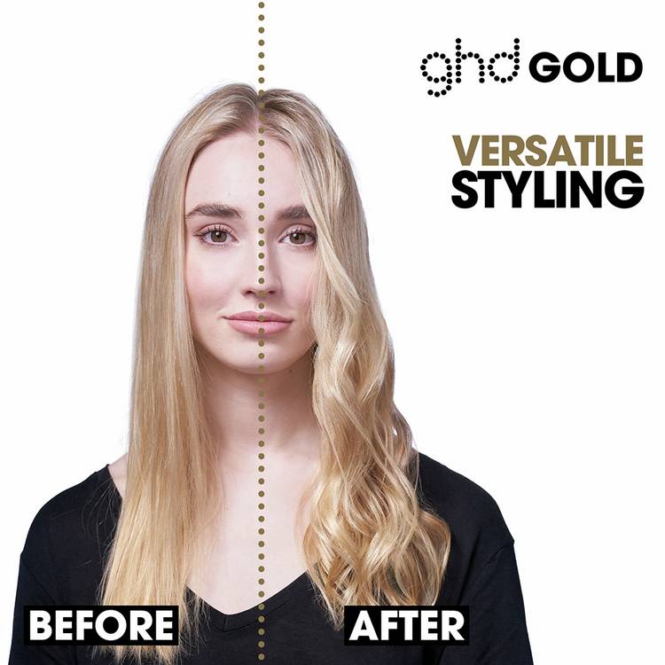 ghd Gold hair straightener bundle black (British brand)