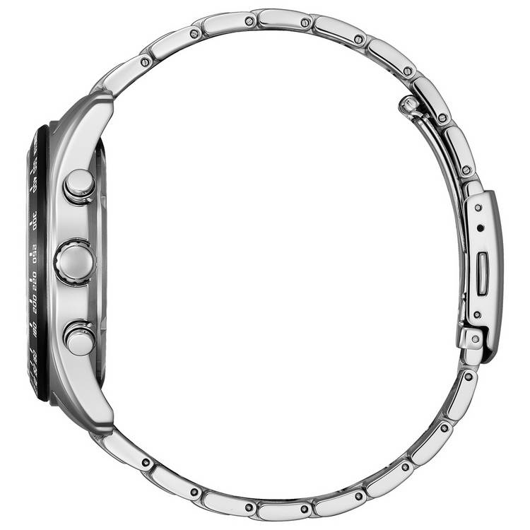 Citizen watch green dial stainless steel bracelet 43mm (British brand)