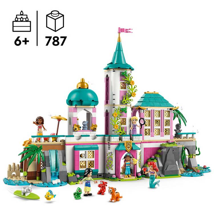 LEGO Disney Princess Castle Royal Pets building toy 787 pieces, UK version
