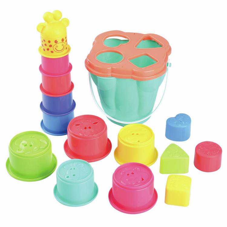 Chad Valley Sort & Stack Giraffe Tower toy (British brand)