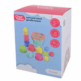 Chad Valley Sort & Stack Giraffe Tower toy (British brand)