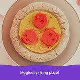 Kinetic Sand Squishpizza playset with 452g sand and tools (British brand)