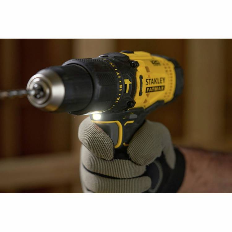 Stanley V20 Fatmax cordless drill kitbox with battery, imported from the UK
