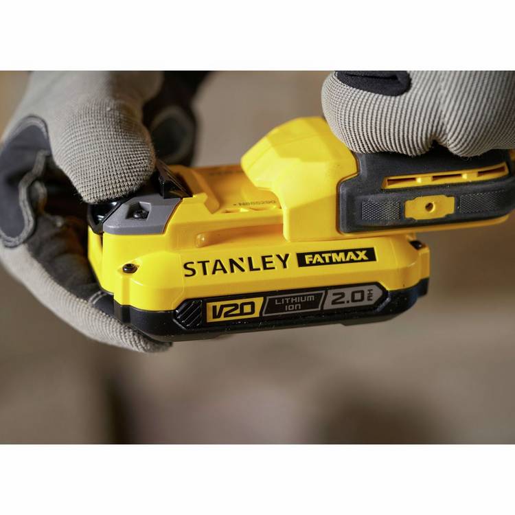 Stanley V20 Fatmax cordless drill kitbox with battery, imported from the UK