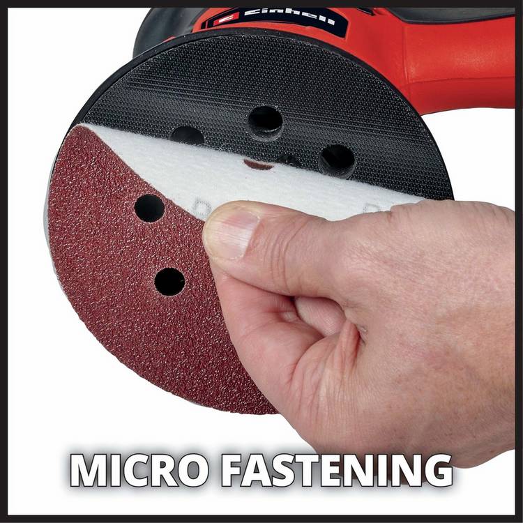 Einhell rotary sander 125mm 425W, imported from the UK