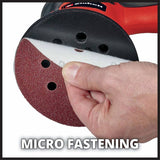 Einhell rotary sander 125mm 425W, imported from the UK