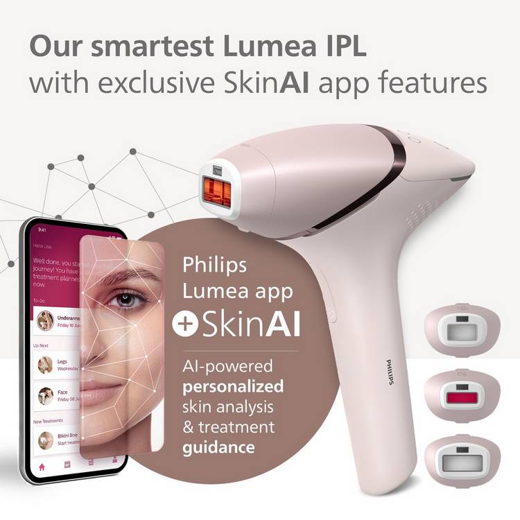 Philips Lumea 9900 IPL hair removal - British product