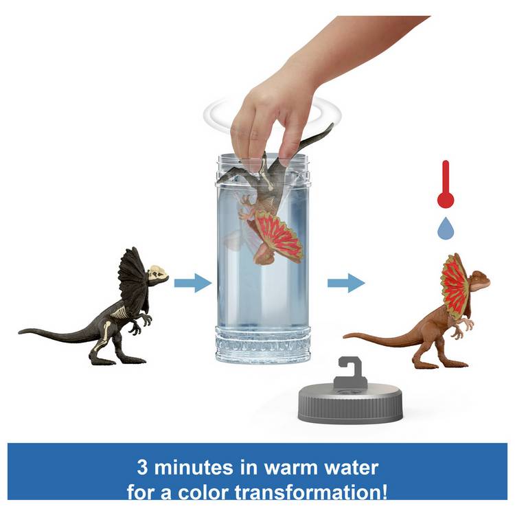 Mattel Jurassic World Dino Reveal dinosaur toy (British brand)