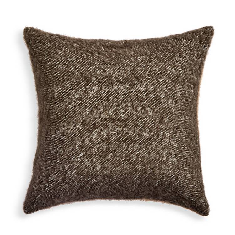 Habitat faux mohair cushion neutral 43x43cm (British brand)