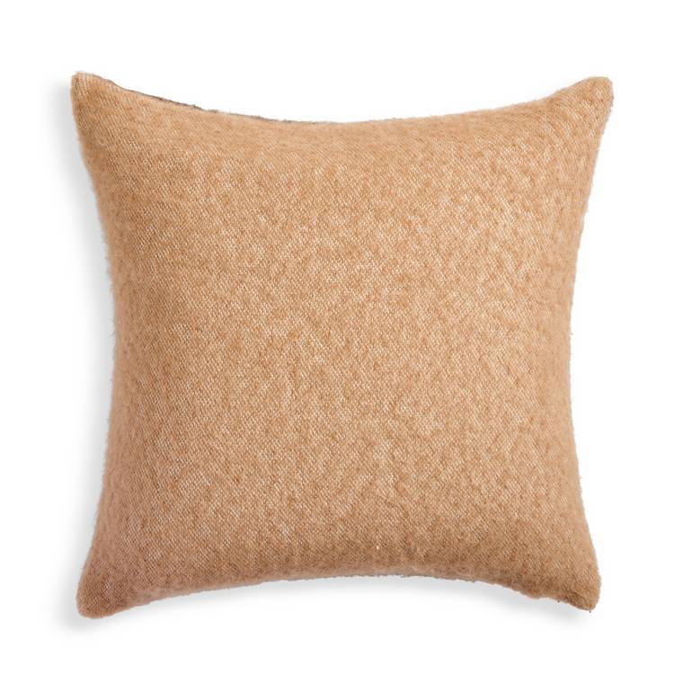 Habitat faux mohair cushion neutral 43x43cm (British brand)