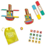 SES Creative wooden balance boat with animal pieces (British brand)