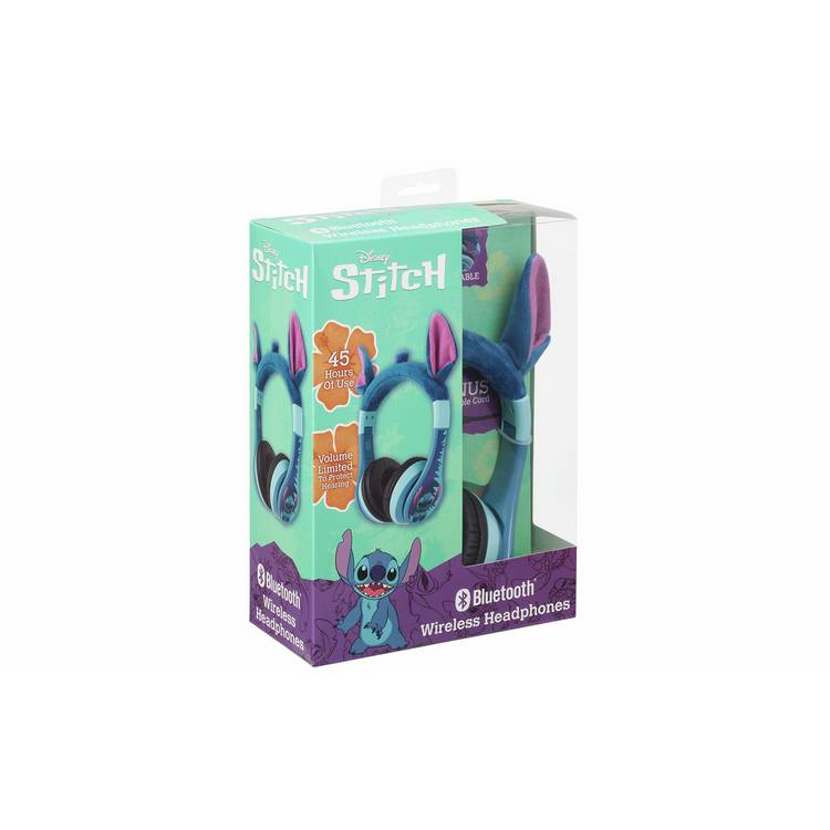 Disney Stitch Bluetooth headphones blue - British product
