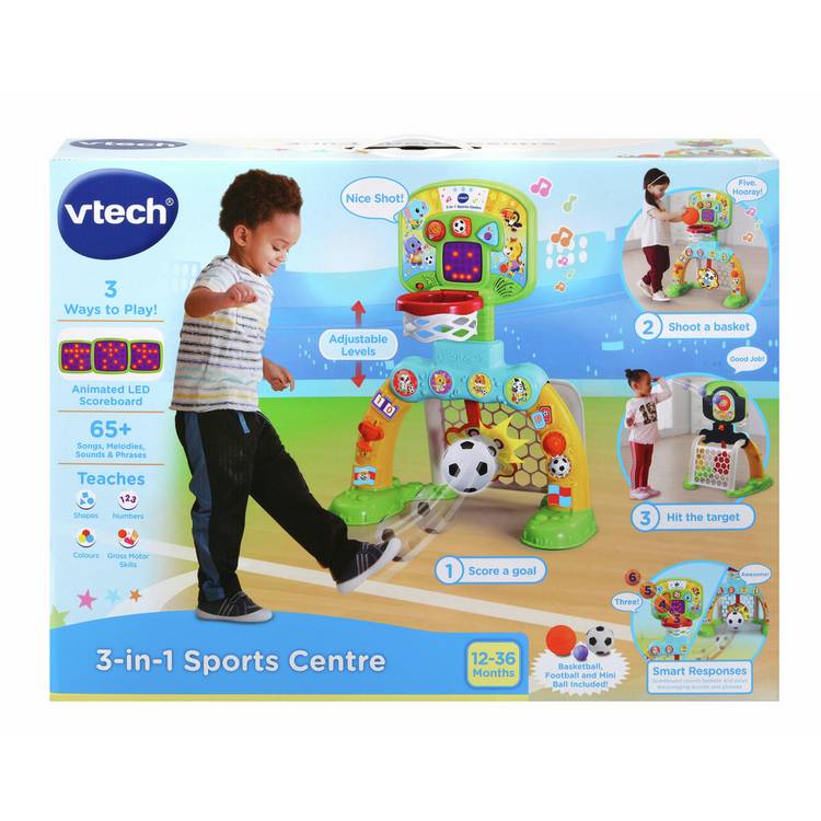 VTech 3in1 Sports Centre for toddlers, UK version