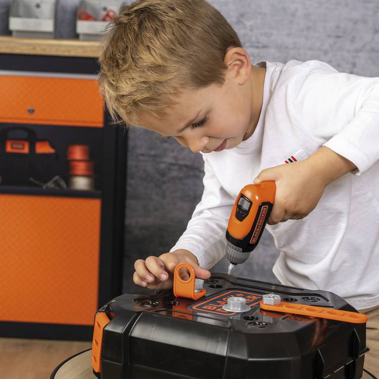 Smoby Black and Decker children's tool case imported from the UK