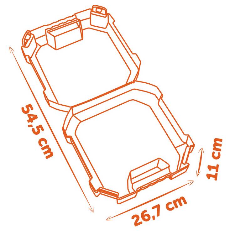 Smoby Black and Decker children's tool case imported from the UK