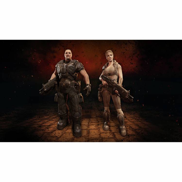 Gears of War Reloaded PS5 game disc - British product