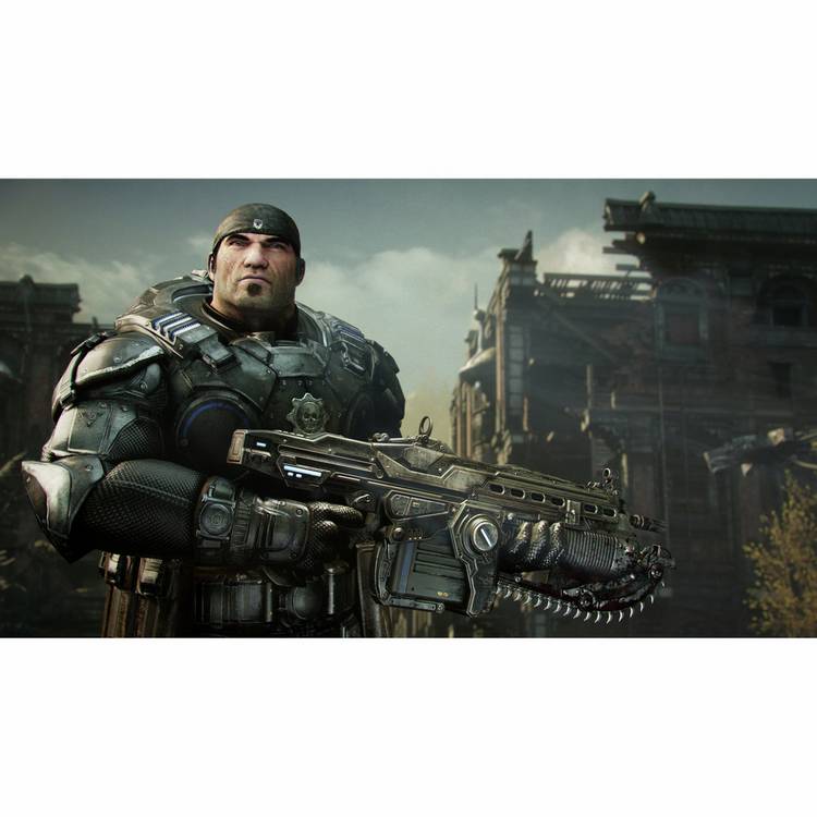 Gears of War Reloaded PS5 game disc - British product