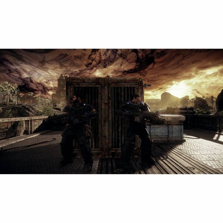 Gears of War Reloaded PS5 game disc - British product