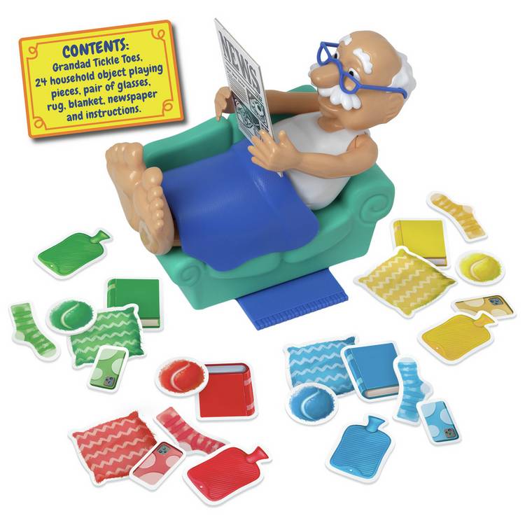 Ideal Grandad Tickle Toes Game (British brand)