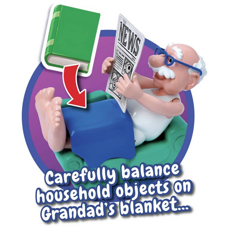 Ideal Grandad Tickle Toes Game (British brand)