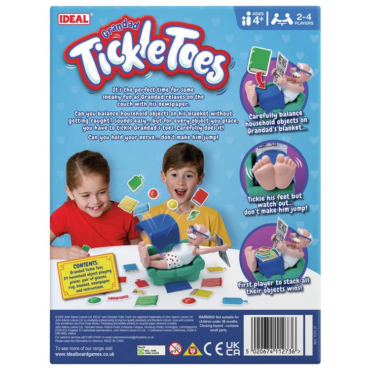 Ideal Grandad Tickle Toes Game (British brand)