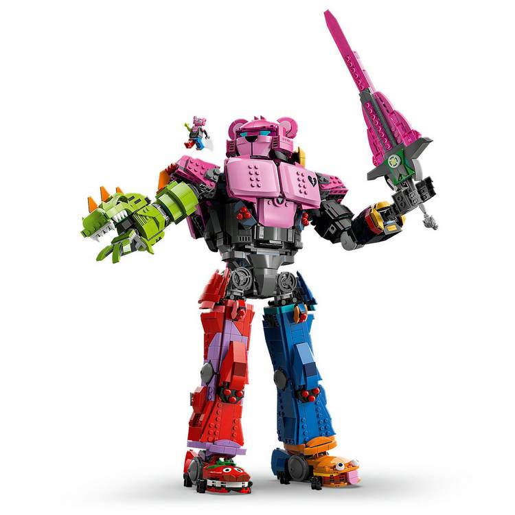 LEGO Fortnite Mecha Team Leader building set 2503 pieces - British product