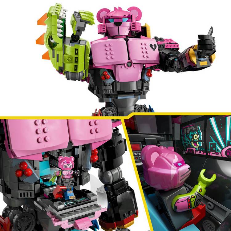 LEGO Fortnite Mecha Team Leader building set 2503 pieces - British product