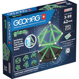 Geomag Glow magnetic shapes 42 pieces (British brand)