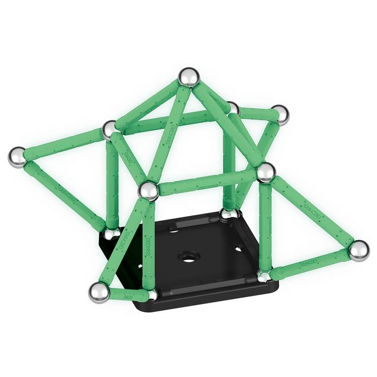 Geomag Glow magnetic shapes 42 pieces (British brand)
