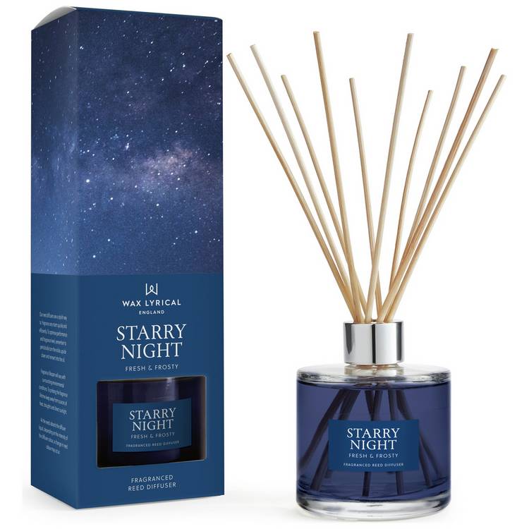 Wax Lyrical reed diffuser Starry Night 200ml, imported from the UK
