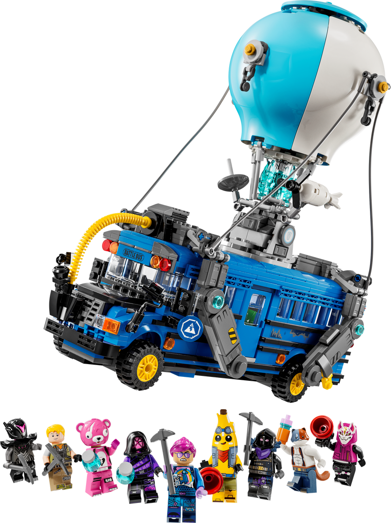 LEGO Fortnite Battle Bus set 954 pieces - British product