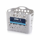 Minky fold flat laundry basket grey, UK version