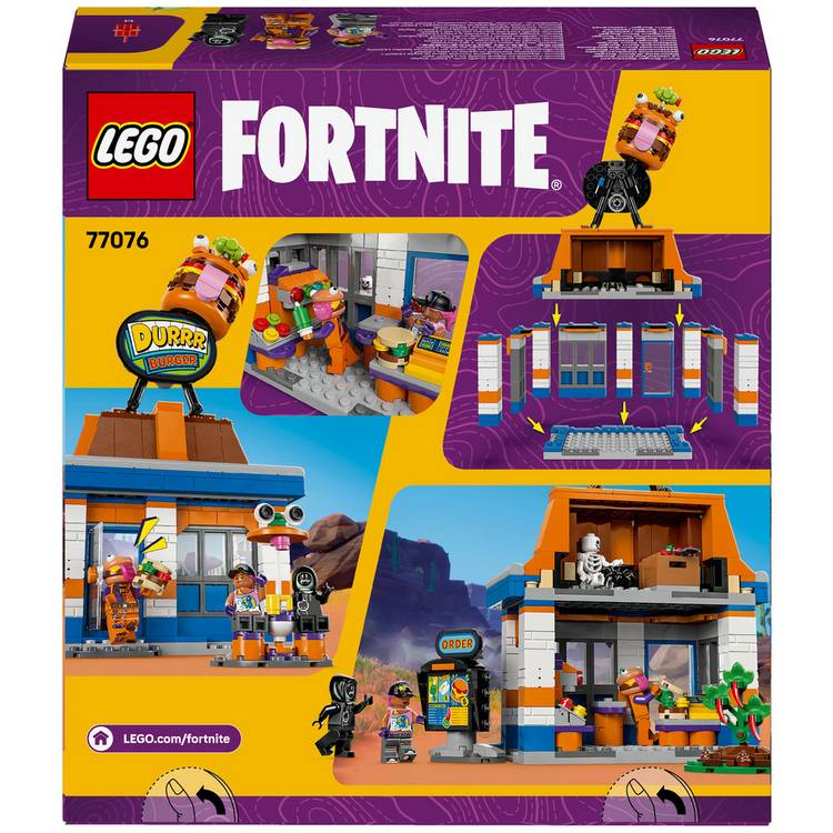 LEGO Fortnite Durrr Burger building set 546 pieces, UK version