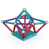 Geomag Glitter Panels magnetic building set 60 pieces (British brand)