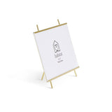 Habitat gold acrylic easel picture frame 5x7 inches - British product