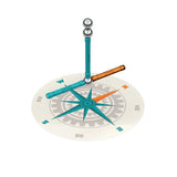 Geomag Mechanics Gravity Compass 35 pieces, imported from the UK