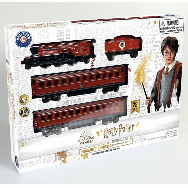 Lionel Harry Potter Hogwarts Express train set 28 pieces - British product