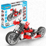 Argos Engino Inventor Mechanics Custom Bike Construction Set with 5 Bonus Models- Buy online at McGrocer