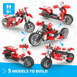 Engino construction set Custom Bike with 5 bonus models (British brand)