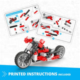 Engino construction set Custom Bike with 5 bonus models (British brand)