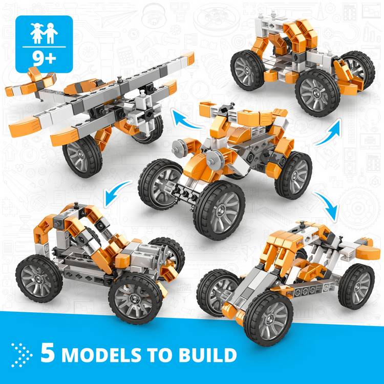 Engino quad bike construction set with 5 models (British brand)