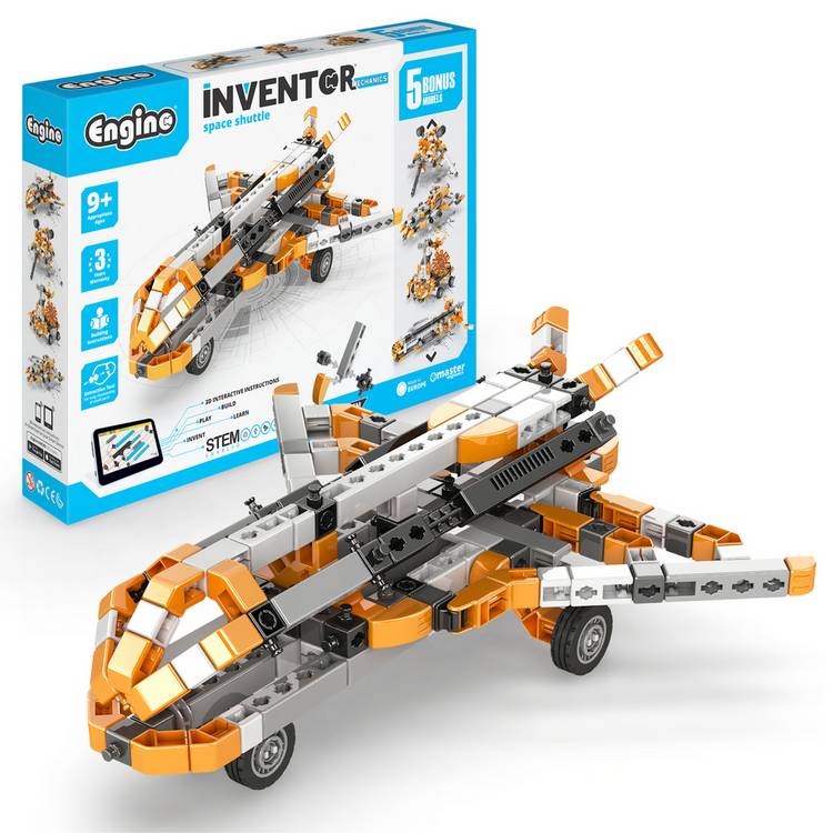 Engino Inventor Mechanics Space Shuttle building set, UK version